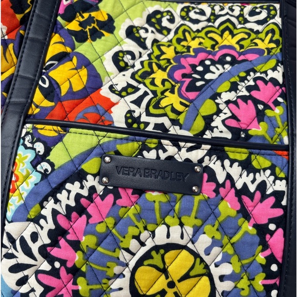 Vera Bradley Large Tote Bag Rio Pattern - Picture 2 of 4